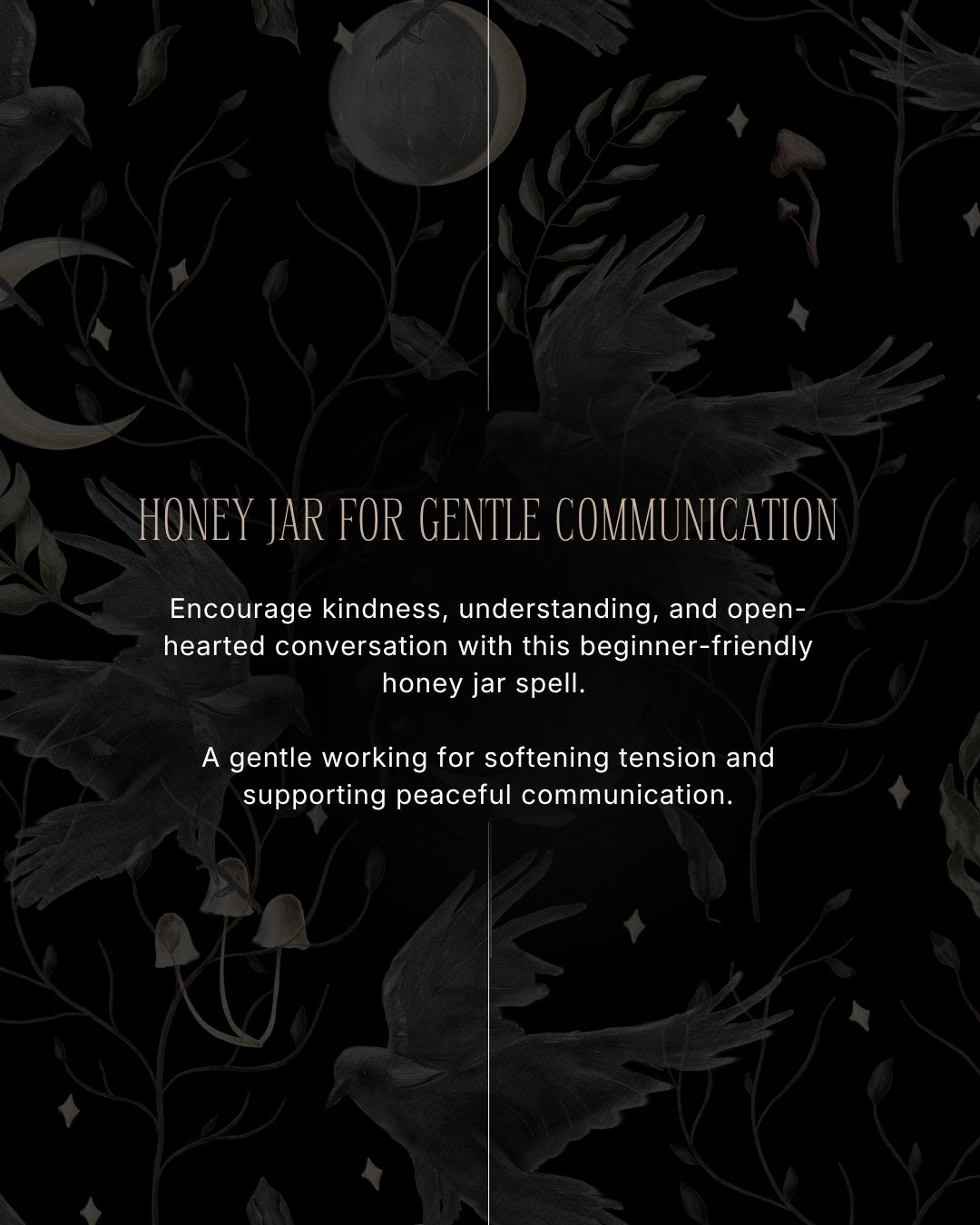 Honey Jar for Gentle Communication