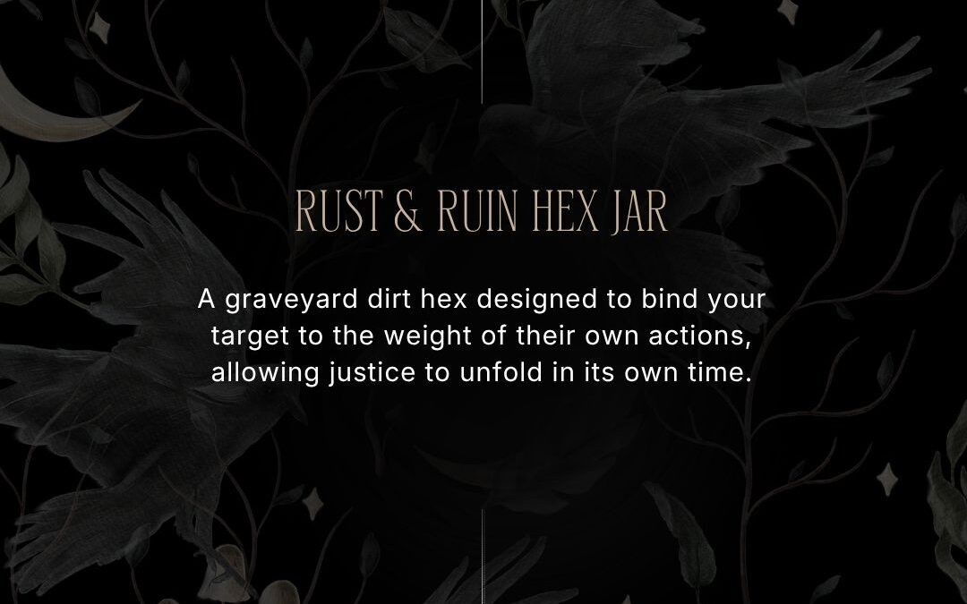 Rust & Ruin Hex Jar