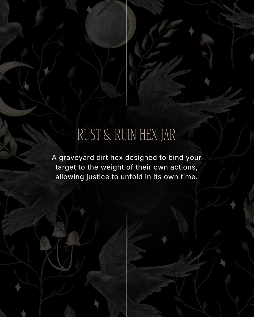 Rust & Ruin Hex Jar